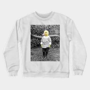 Anthro Yellow Duckling Crewneck Sweatshirt